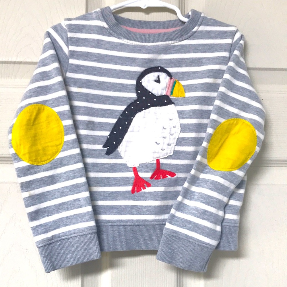 Very cute MiniBoden pullover!